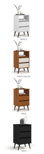 Criado mudo  moderno charmoso e resistente promoção 