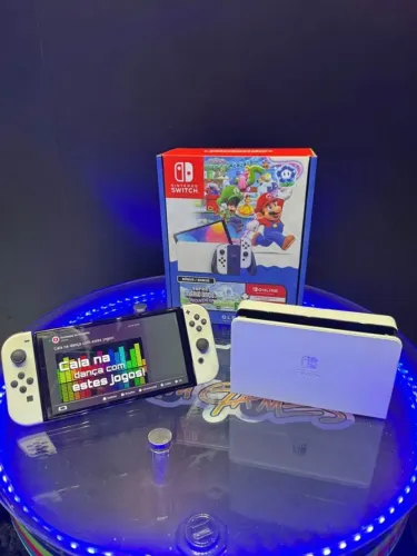 Nintendo Switch 64GB seminovo 8 meses de garantia