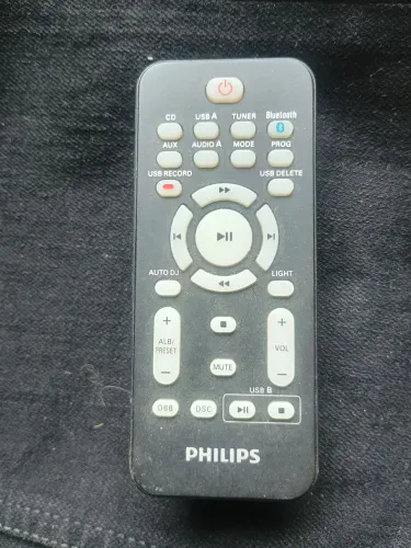 Controle remoto Philips mini system 