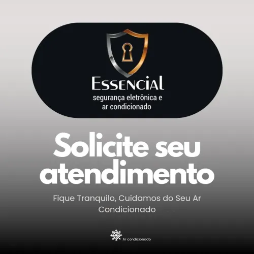 Ar condicionado e Segurança Eletrônica 