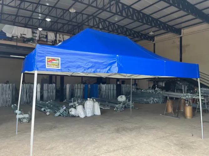 Tenda 4,5x3 em 4 vezes no cartão de crédito só R$1350,00