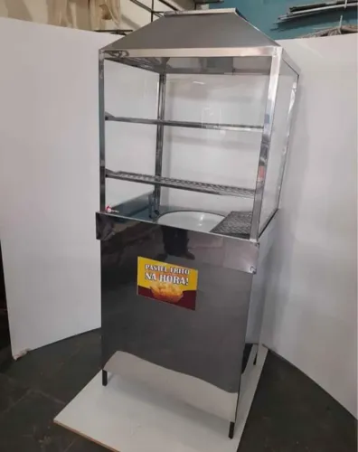 Expositor de Pastel Frito - Conservação e Apelo Visual