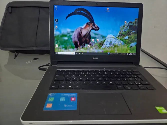 Notebook Dell I5 branco inspiron 14