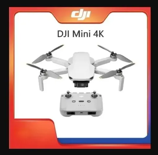 Drone DJI Mini 4k Profissional 10km Lançamento