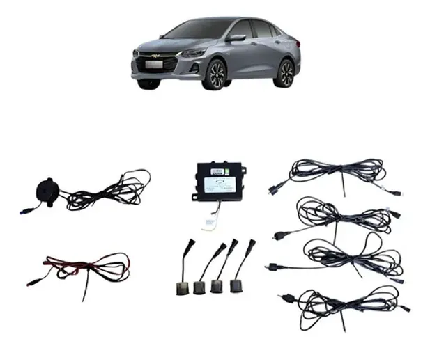 Kit Sensor Estacionamento Onix Plus Lt Automático 2024 Uzad0 Original