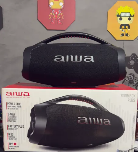 CAIXA DE SOM BOOMBOX PLUS - NOVA CAIXA