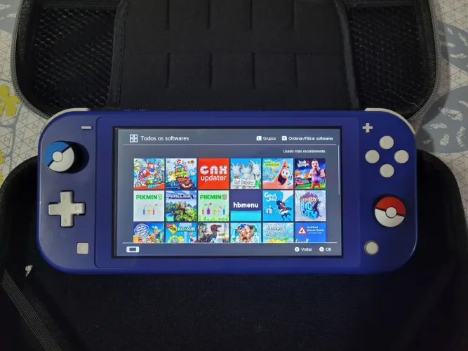 Nintendo Switch Lite Desbloqueado (Aceito Cartão)