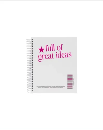 caderno ilus full of great ideas