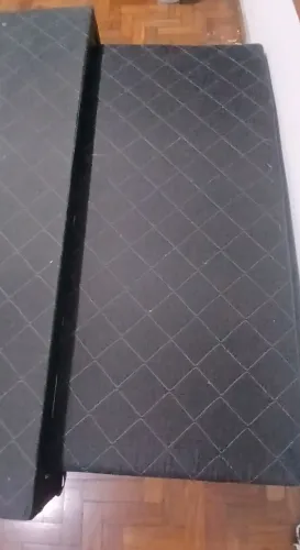 Cama box de solteiro + Cama auxiliar