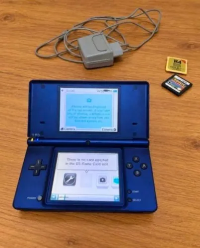 Nintendo Dsi Azul Destravado Com R4