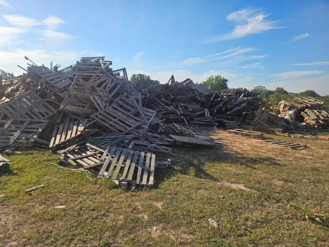 Material para produção de palets