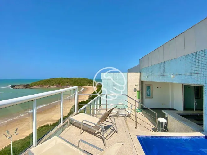 Cobertura com 4 quartos para alugar na Enseada Azul em Guarapari/ES é nas Imobiliárias Ita