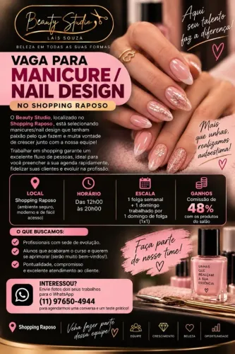 Manicure nail design 