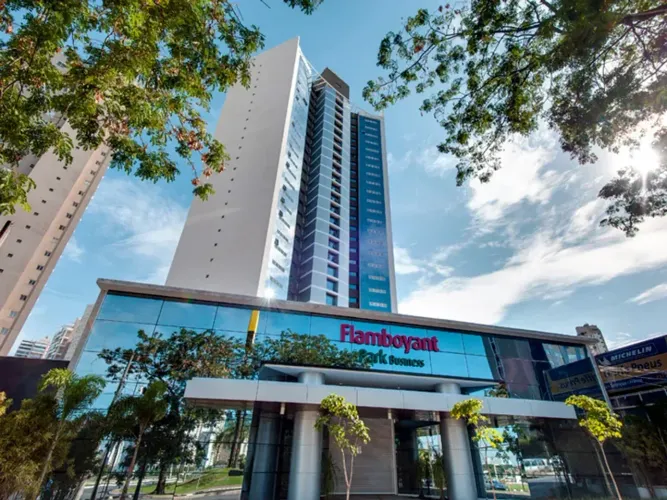 Sala comercial para locação no Edifício Flamboyant Park Business, Jardim Goiás, Goiânia, G