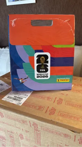 Kit sacola figurinhas da Copa 2026