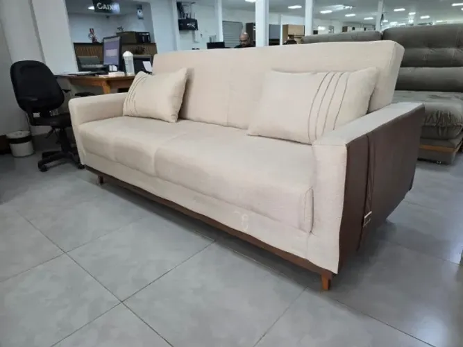  ? SOFÁ-CAMA ESTHER MATRIX - 3 LUGARES  