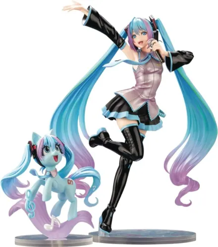 Estatua Hatsune Miku feat. My Little Pony Bishoujo Kotobukiya