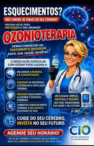 OZONIOTERAPIA...CUIDA DA SAÚDE E DA ESTETÍCA