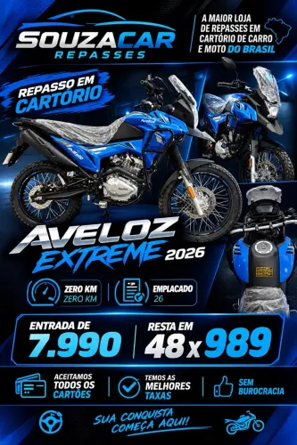 REPASSO EM CARTÓRIO AVELOZ EXTREME 2026