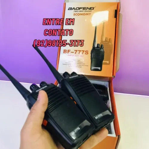 Par de Radio Comunicador Duplo - Entrega Rápida e Segura