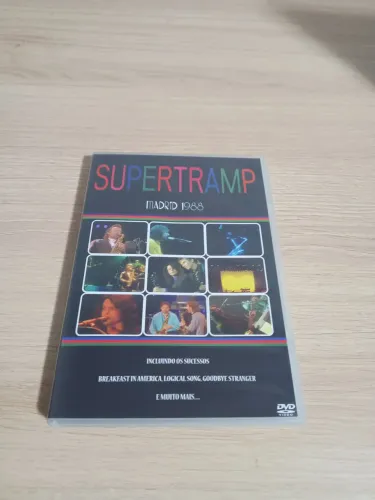 DVD Supertramp Madrid 1988 ao vivo