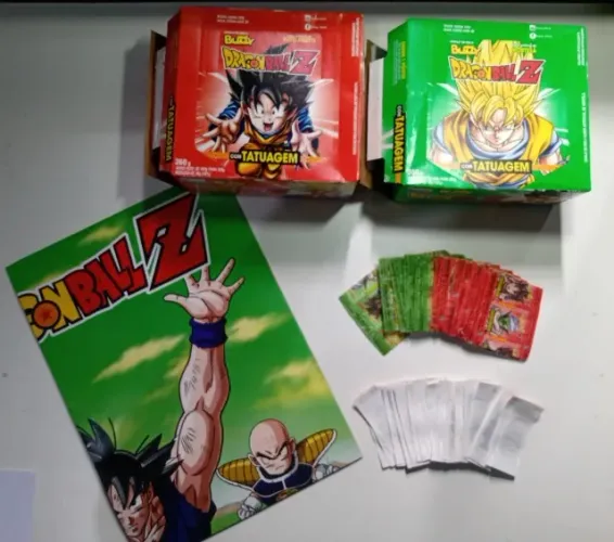 Coleção figurinhas Buzzy DragonBall Z Completa