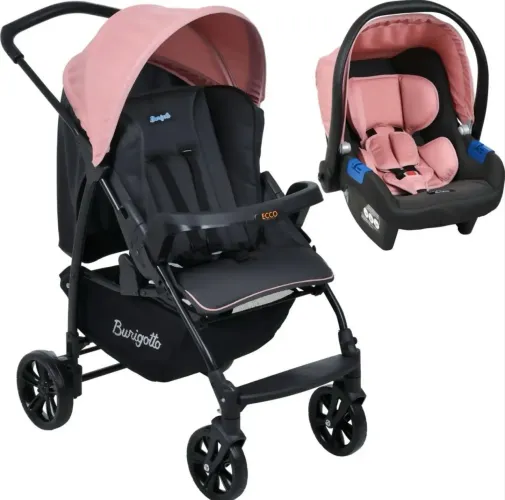 Carrinho de bebê e bebê Conforto Burigotto