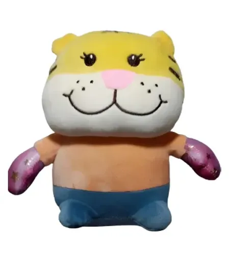 Pelúcia Tigre Lutador - Luva de Boxe 20x22cm/ Usado