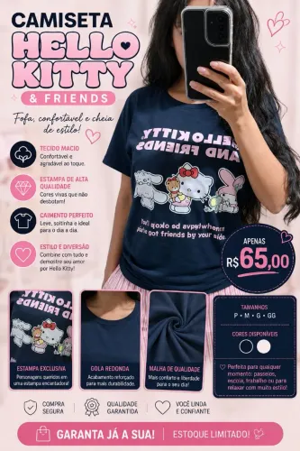 Hello kity roupa