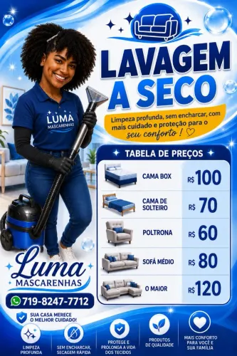 Limpezas de estofados em gerais