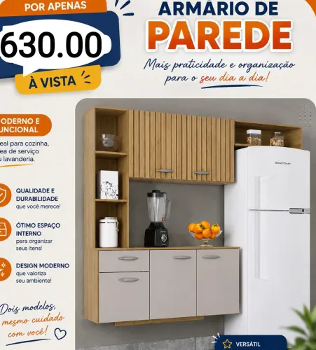 Garganta já o seu armário de cozinha novo