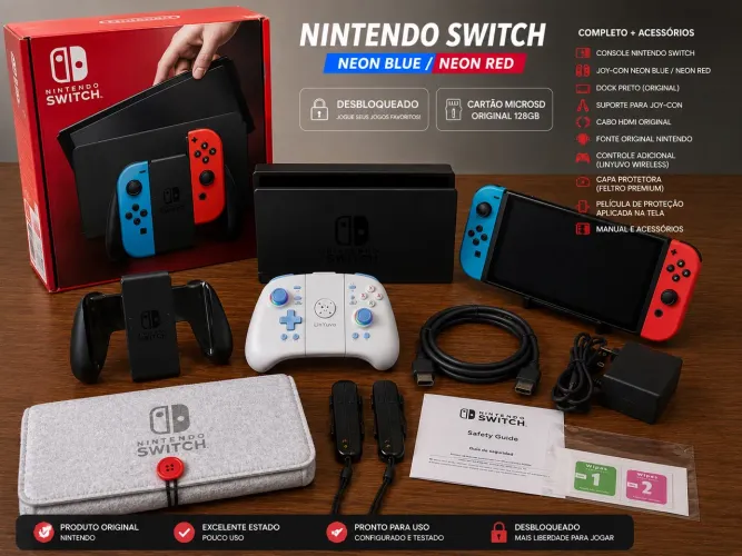 Nintendo Switch Desbloqueado