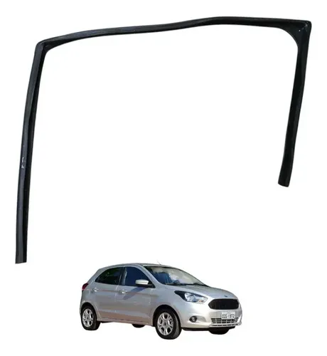 Borracha Guia Vidro Porta Dianteira Esquerda Ford Ka 2014 Peça 1