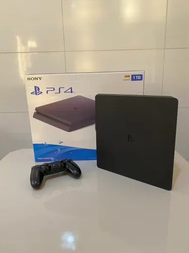 Ps4 + Controle + Jogos + Caixa