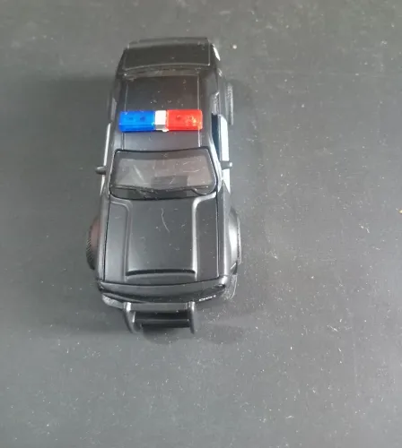 Carrinho Miniatura metal polícia 1/34