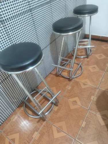Banqueta Banco para bancada cozinha gourmet