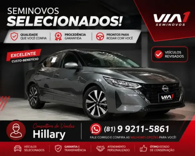 Nissan Sentra Advance 2.0 16V Aut. 2025