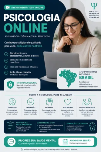 Psicólogo Online - Atendimento Humanizado | Consultas via Videoconferência