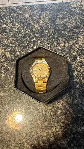 Relógio Seiko Automático Gold Pulse ORIGINAL