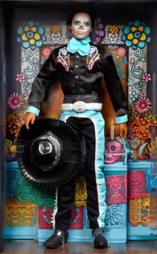 Kit Boneca Barbie & Ken Signature Dia De Los Muertos Mattel