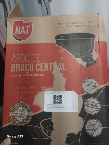 APOIO DE BRAÇO CENTRAL
