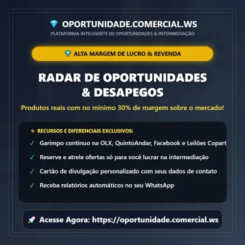 RADAR DE OPORTUNIDADES & DESAPEGOS