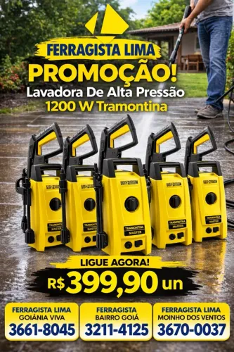 Lavadora De Alta Pressão Master Jato Regulável 1500psi Com 1200w Amarelo E Preto Tra