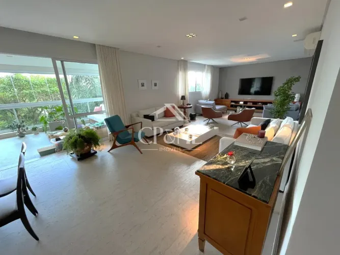 Apartamento para venda ou aluguel com 281m²|04 suítes|Lavabo|04 vagas| Panamby - São Paulo