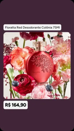 Compre Floratta Red Desodorante Colônia 75Ml na *Minha Loja Digital!* ?