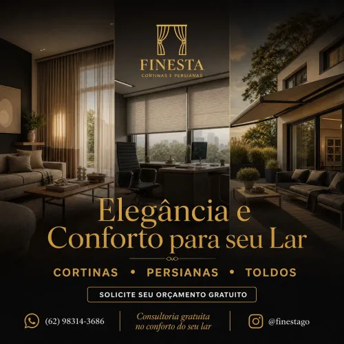 Cortinas Persianas e toldos PROMOÇÃO