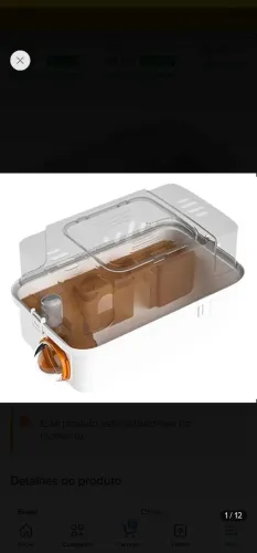 Gaiola habitat acrílico para hamster, gerbil, camundongo acrílico (Jundiaí)
