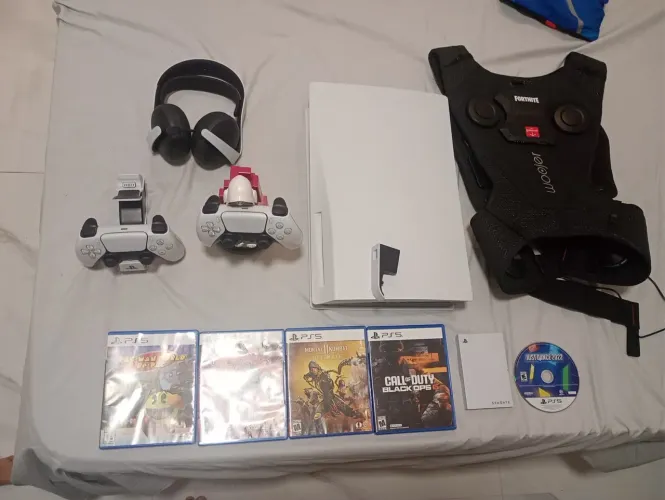 Play Station - Ps5 com acessórios