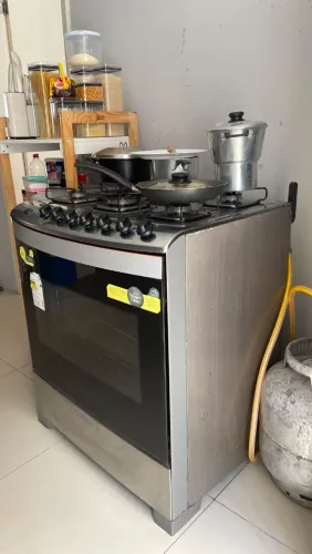 Fogão 6 bocas brastemp