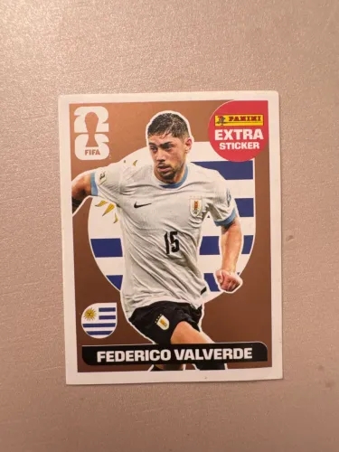 Figurinha copa 2026 Valverde 